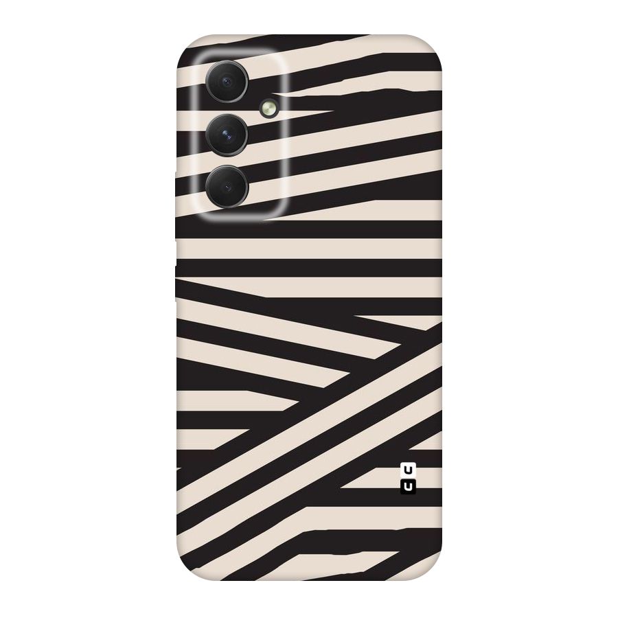 Monochrome Lines Original Polycarbonate Back Case for Galaxy A54