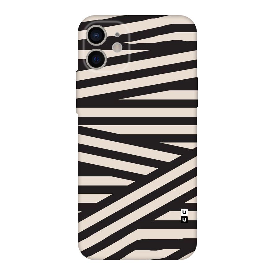 Monochrome Lines Original Polycarbonate Back Case for iPhone 11