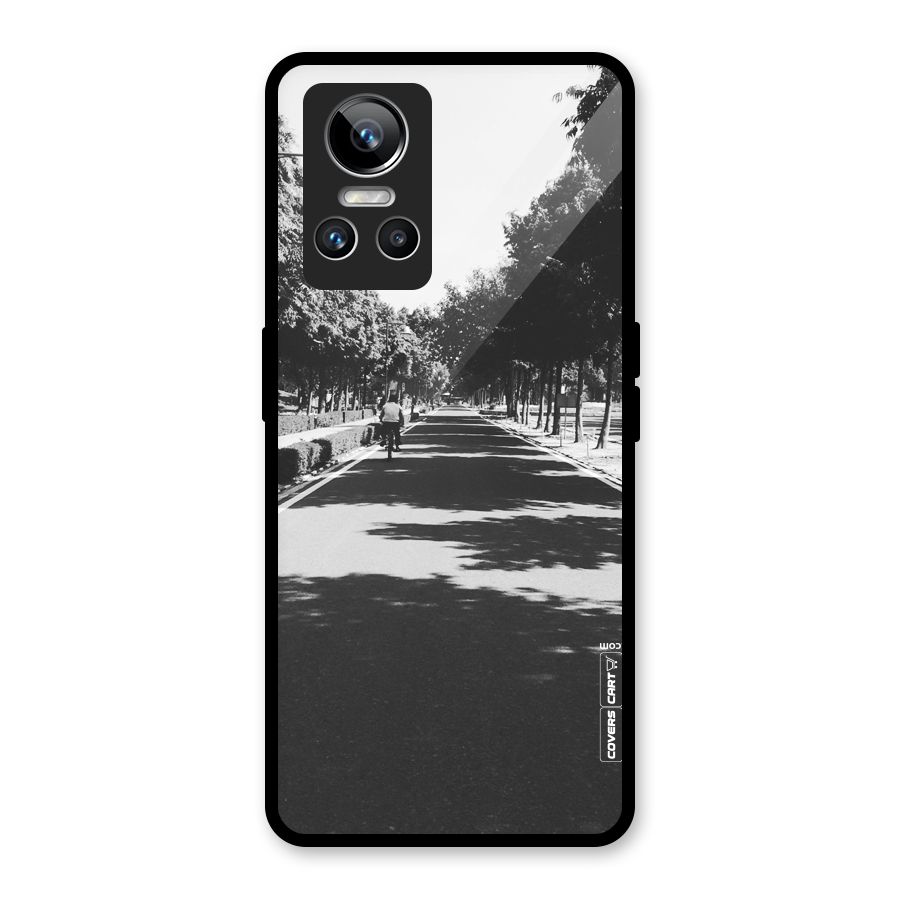 Monochrome Path Glass Back Case for Realme GT Neo 3