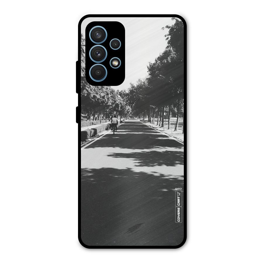 Monochrome Path Metal Back Case for Galaxy A32