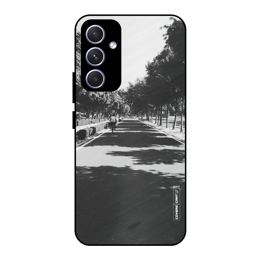 Monochrome Path Metal Back Case for Galaxy A54