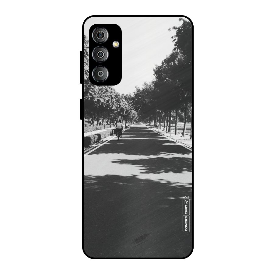 Monochrome Path Metal Back Case for Galaxy F23