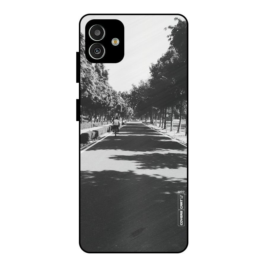 Monochrome Path Metal Back Case for Galaxy M13 5G