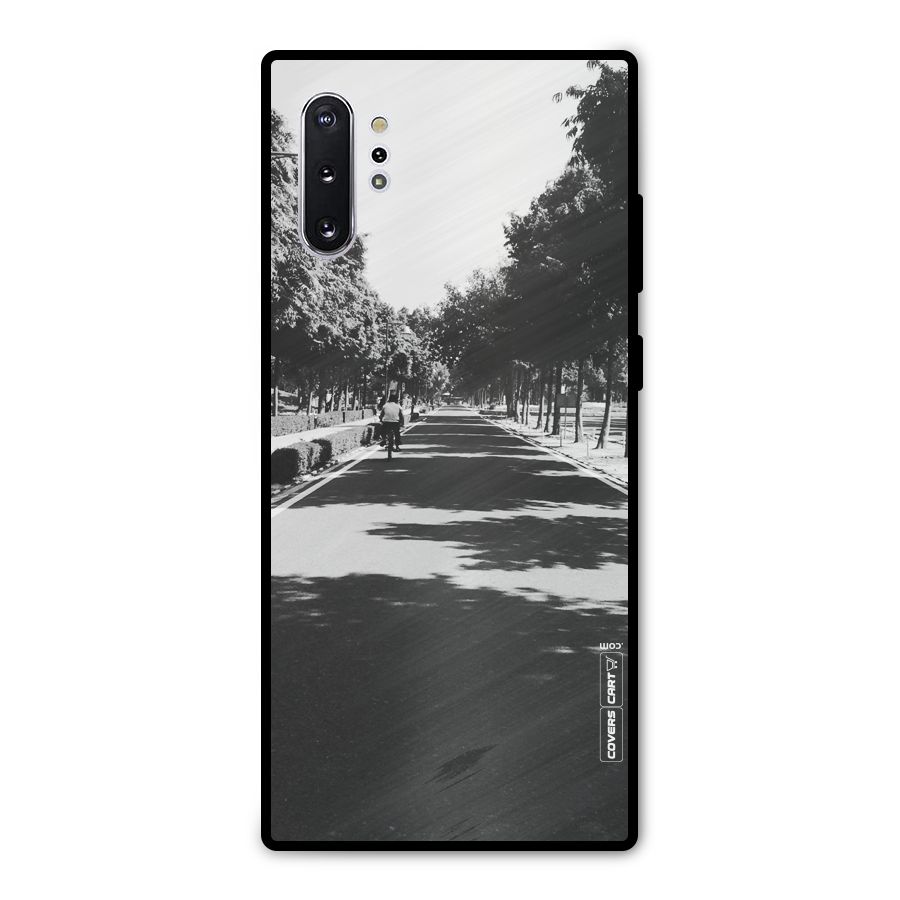 Monochrome Path Metal Back Case for Galaxy Note 10 Plus