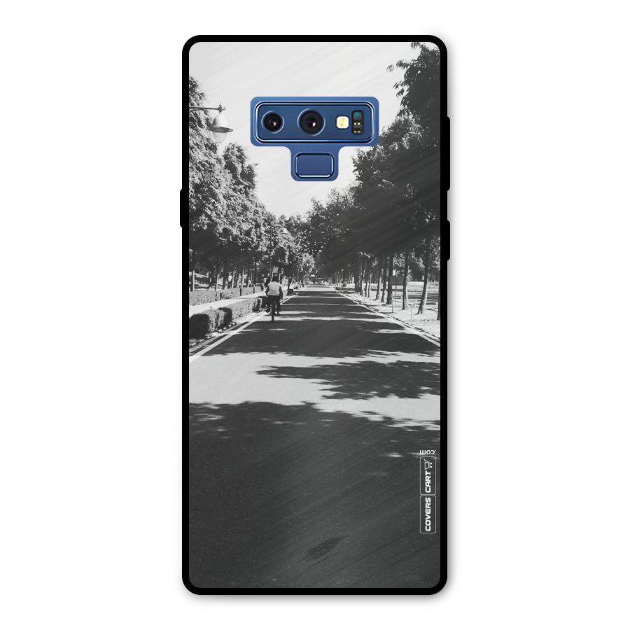 Monochrome Path Metal Back Case for Galaxy Note 9