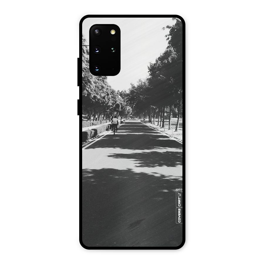Monochrome Path Metal Back Case for Galaxy S20 Plus