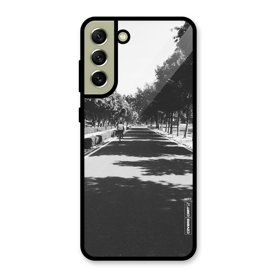 Monochrome Path Metal Back Case for Galaxy S21 FE 5G (2023)