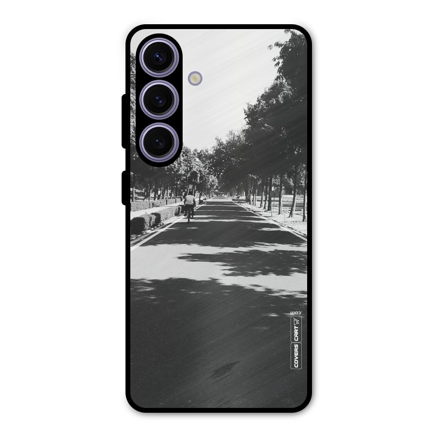 Monochrome Path Metal Back Case for Galaxy S24