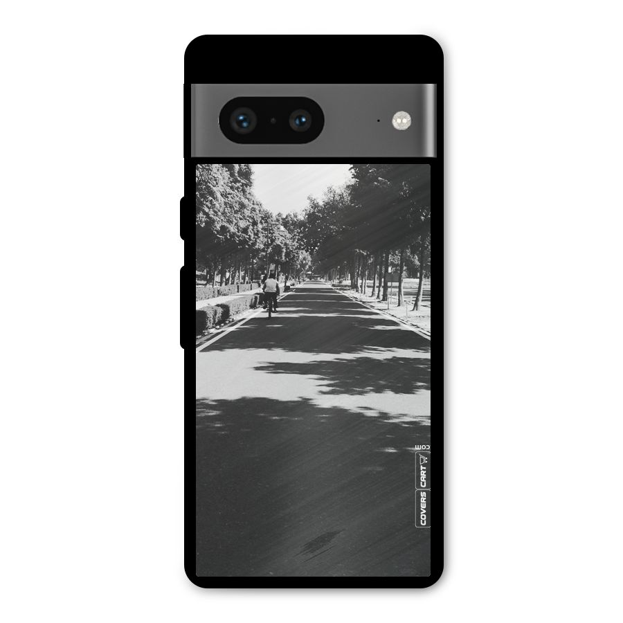 Monochrome Path Metal Back Case for Google Pixel 7