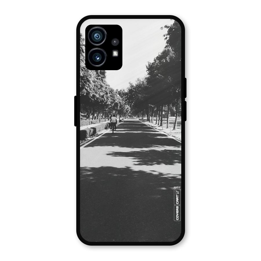 Monochrome Path Metal Back Case for Nothing Phone 1