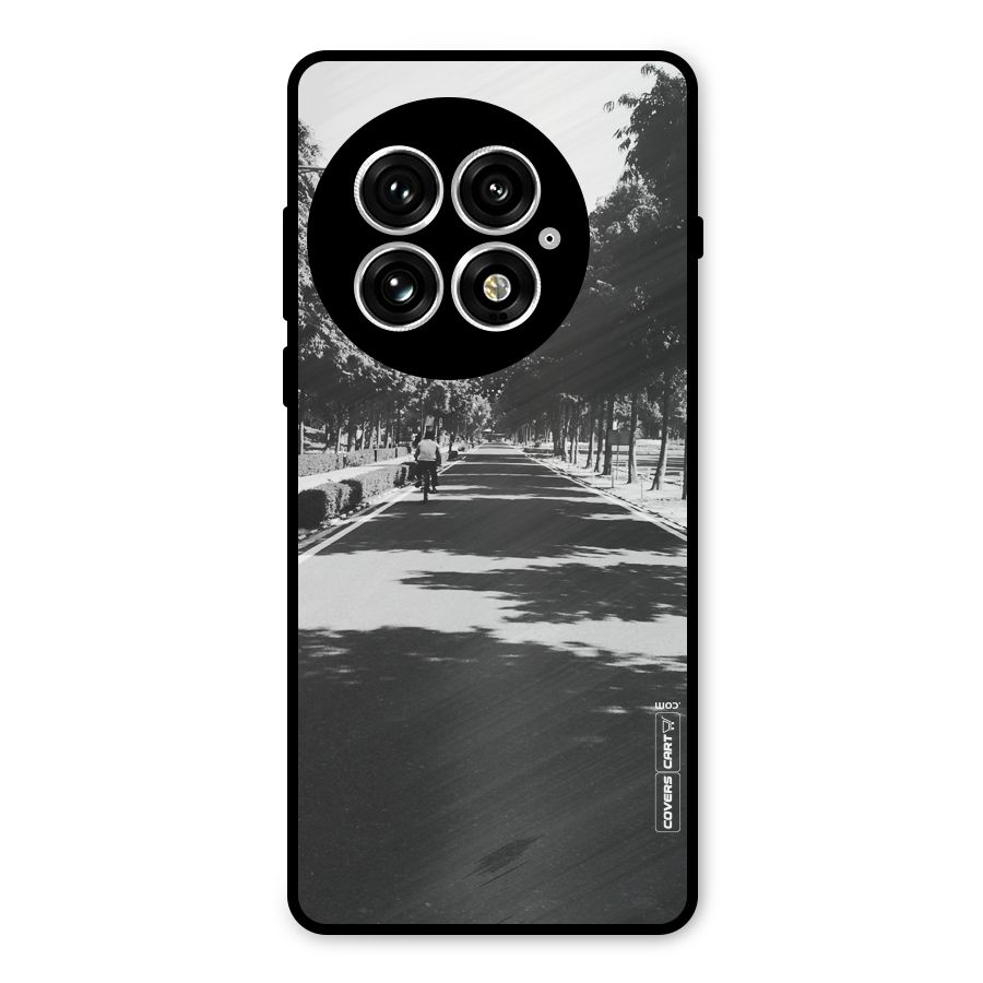 Monochrome Path Metal Back Case for OnePlus 13