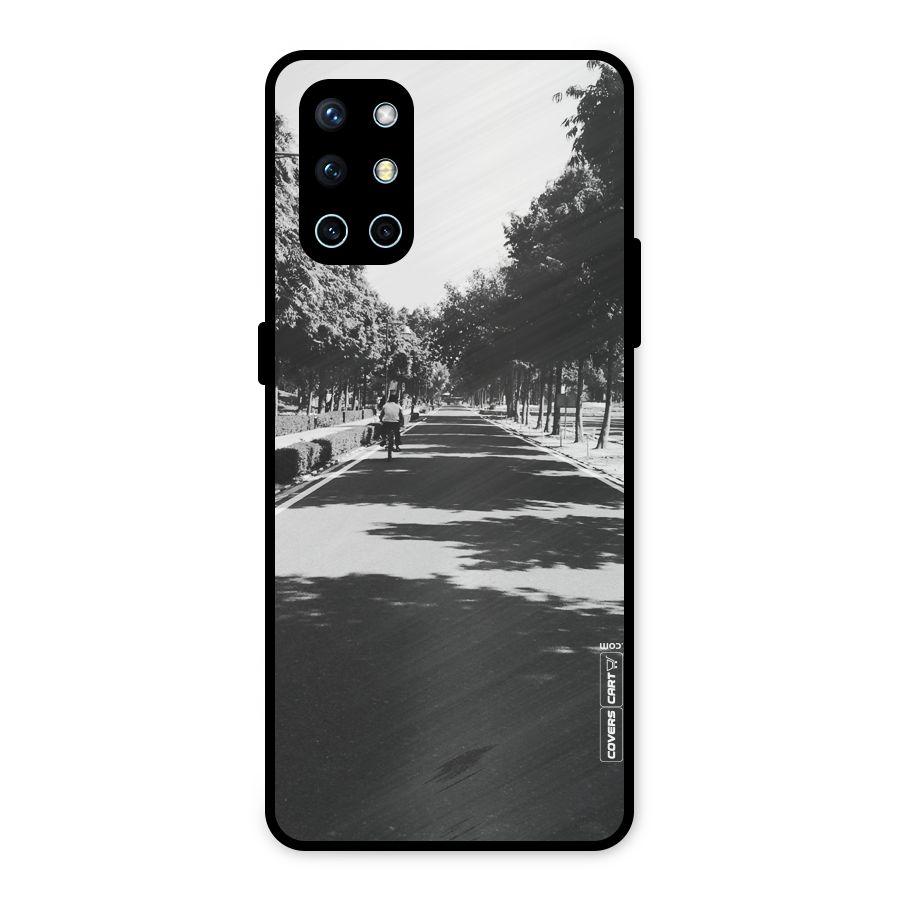 Monochrome Path Metal Back Case for OnePlus 9R