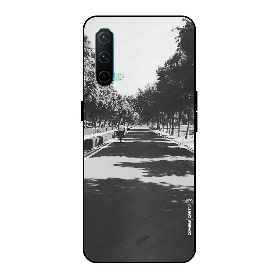 Monochrome Path Metal Back Case for OnePlus Nord CE 5G
