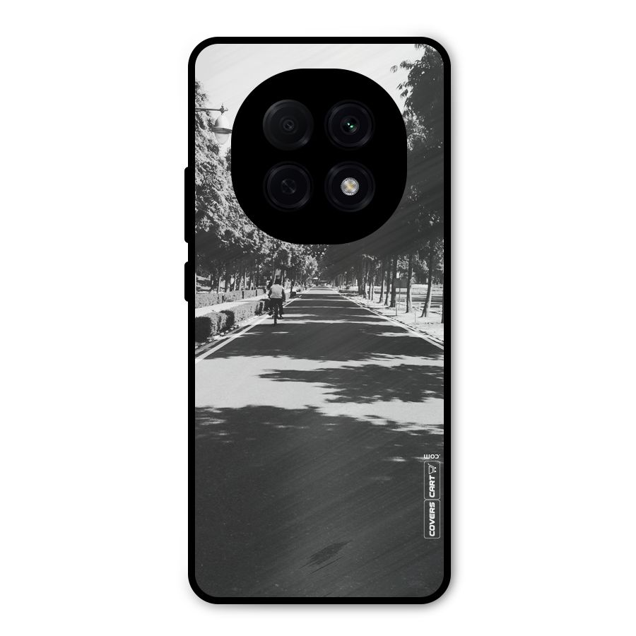 Monochrome Path Metal Back Case for Oppo F29 Pro