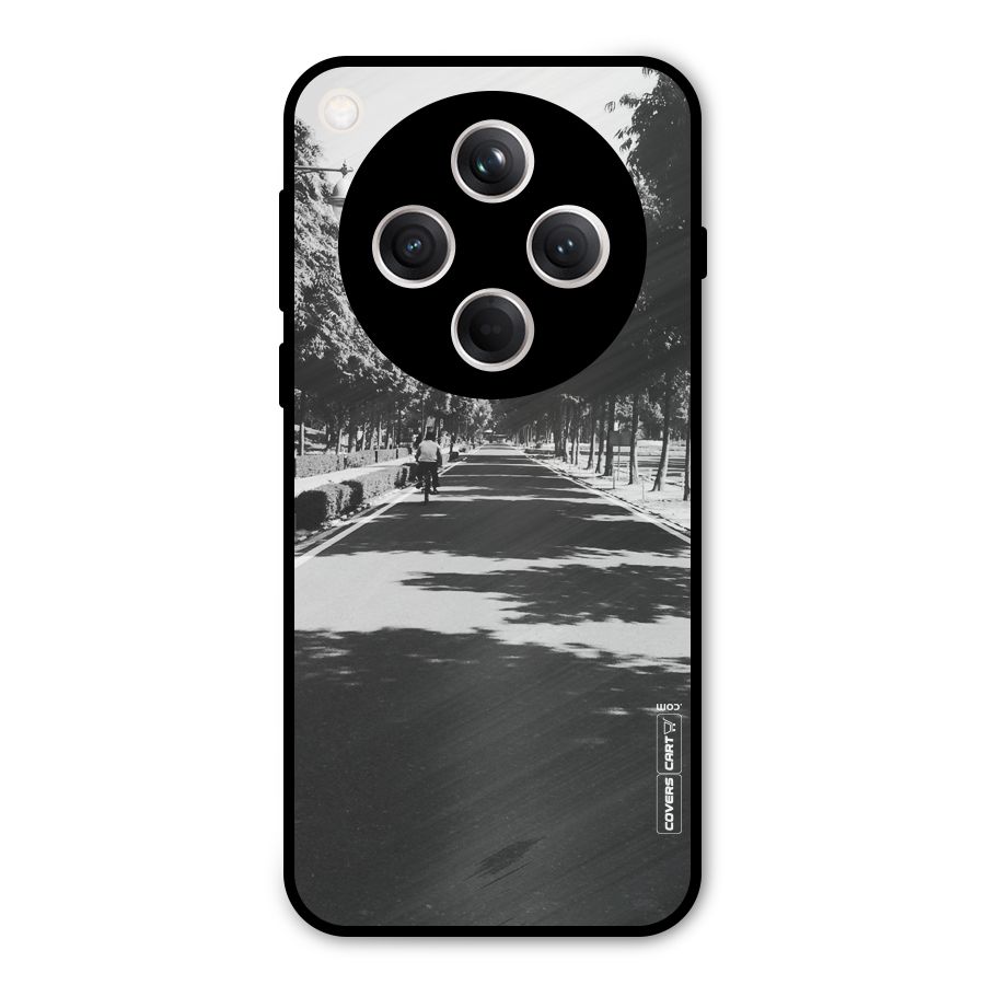 Monochrome Path Metal Back Case for Oppo Find X8