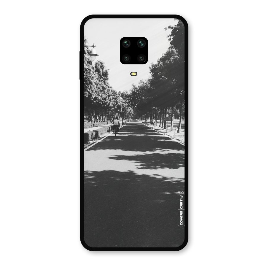 Monochrome Path Metal Back Case for Poco M2