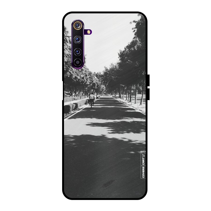 Monochrome Path Metal Back Case for Realme 6 Pro