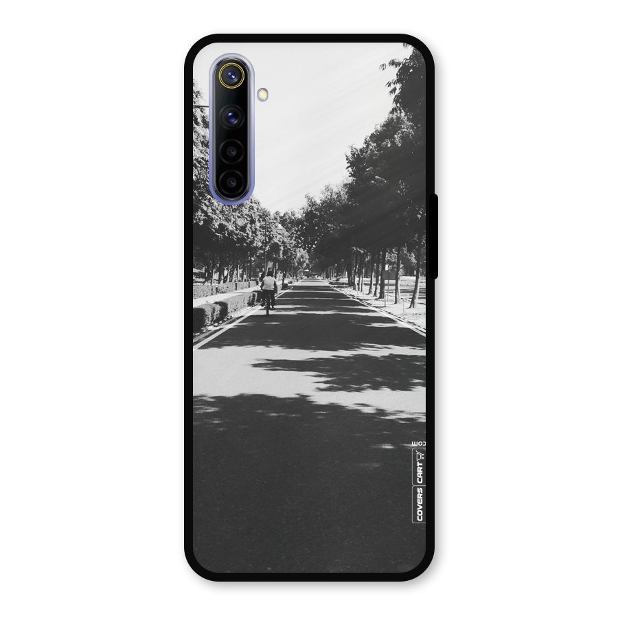 Monochrome Path Metal Back Case for Realme 6i
