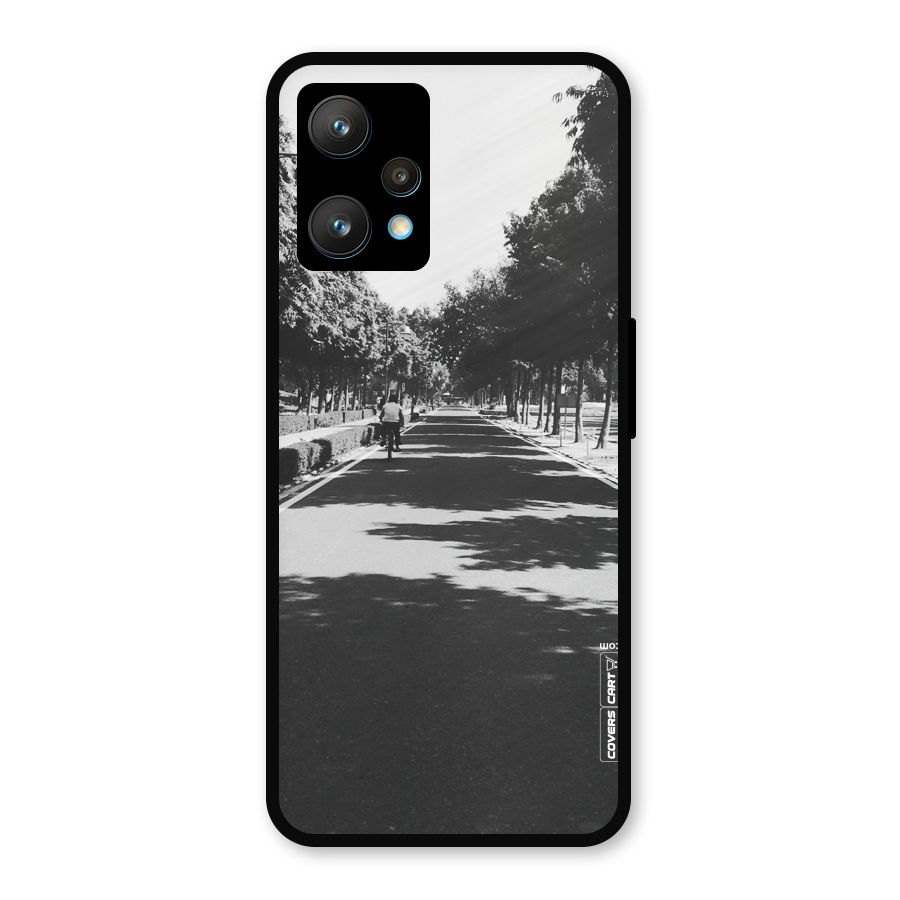 Monochrome Path Metal Back Case for Realme 9