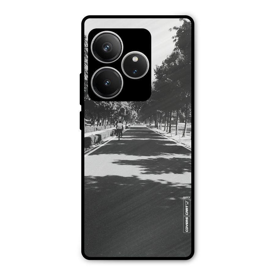 Monochrome Path Metal Back Case for Realme GT 6