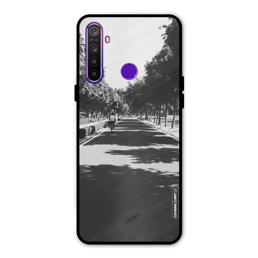 Monochrome Path Metal Back Case for Realme Narzo 10