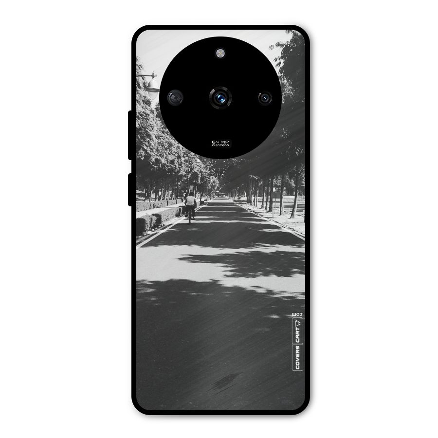 Monochrome Path Metal Back Case for Realme Narzo 60 5G