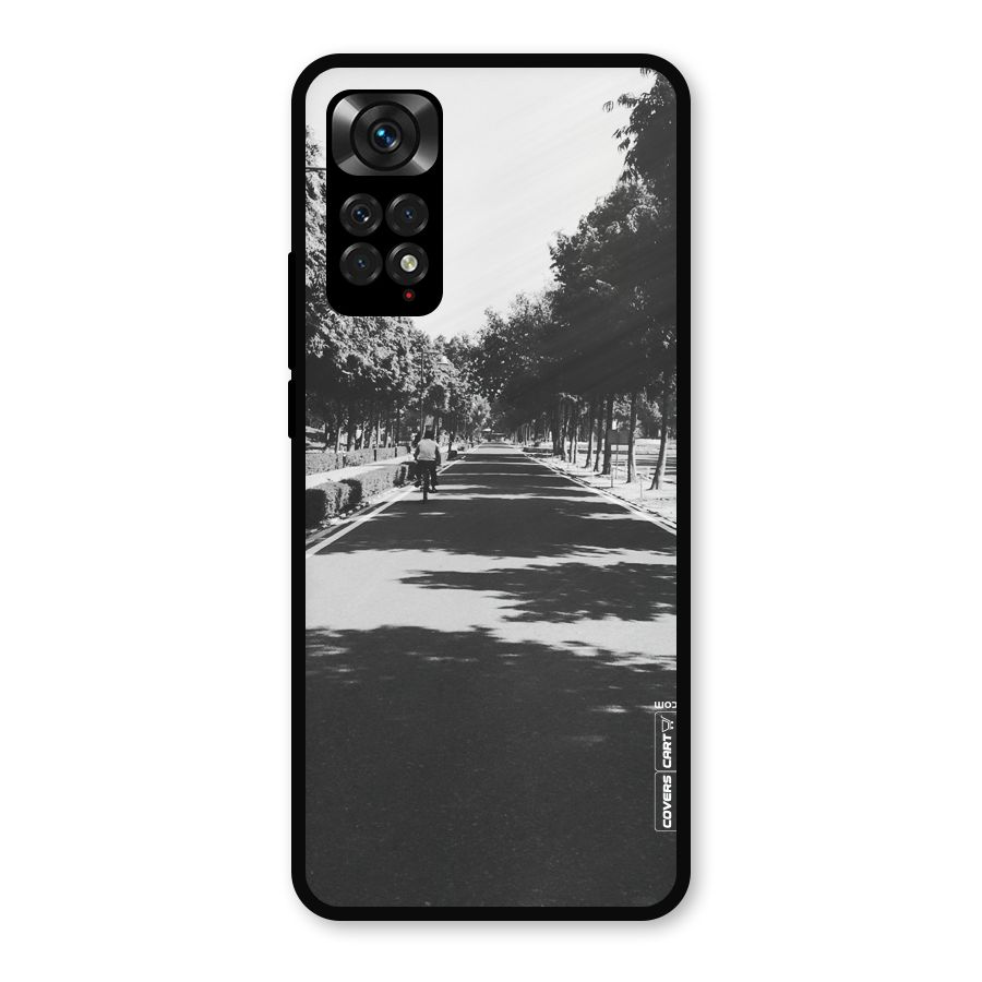 Monochrome Path Metal Back Case for Redmi Note 11s