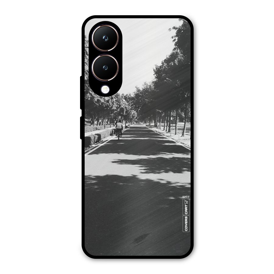 Monochrome Path Metal Back Case for Vivo Y28