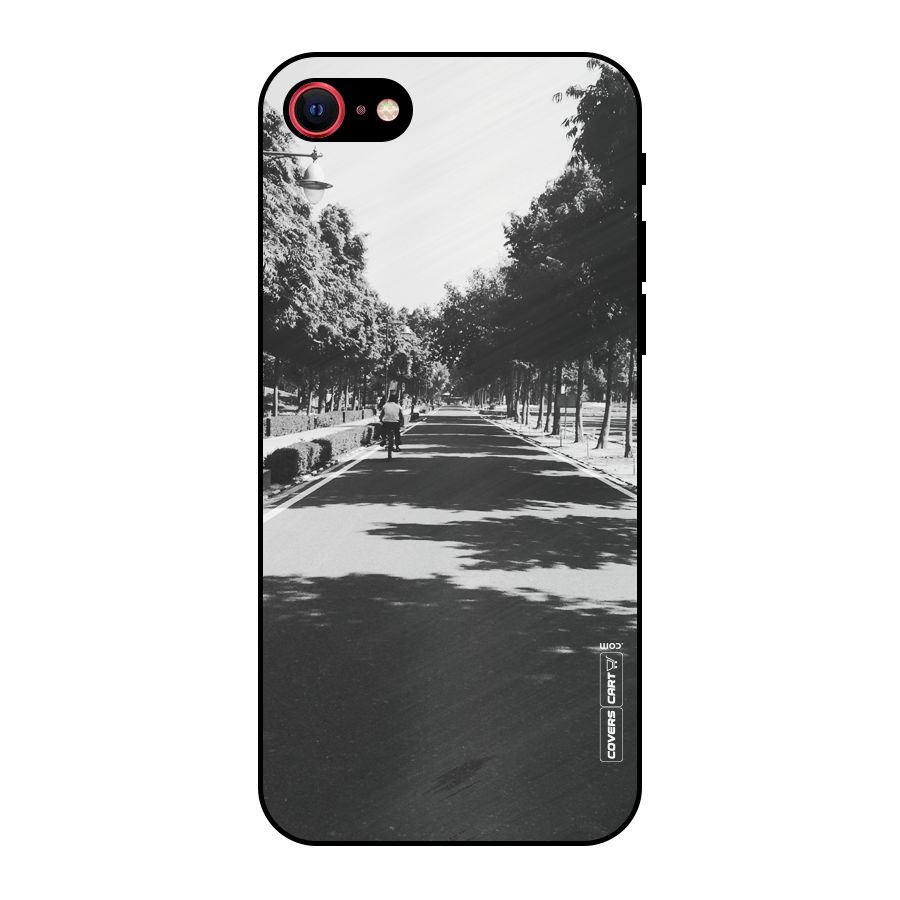 Monochrome Path Metal Back Case for iPhone 7