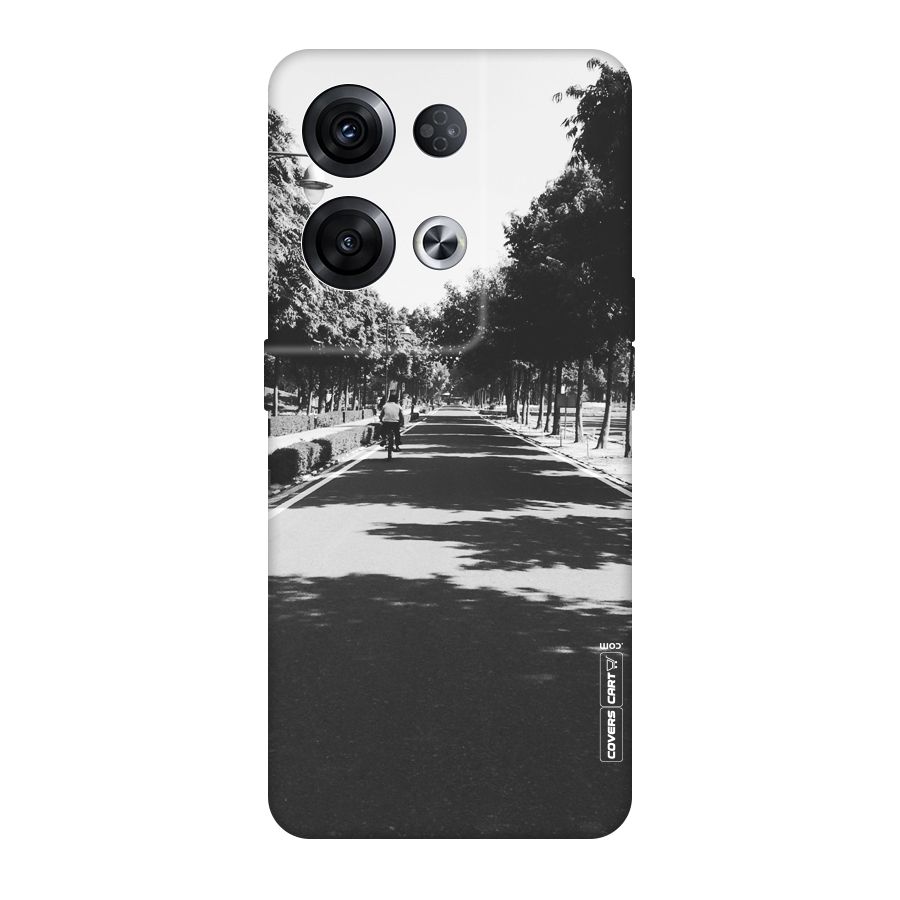 Monochrome Path Original Polycarbonate Back Case for Oppo Reno8 Pro 5G
