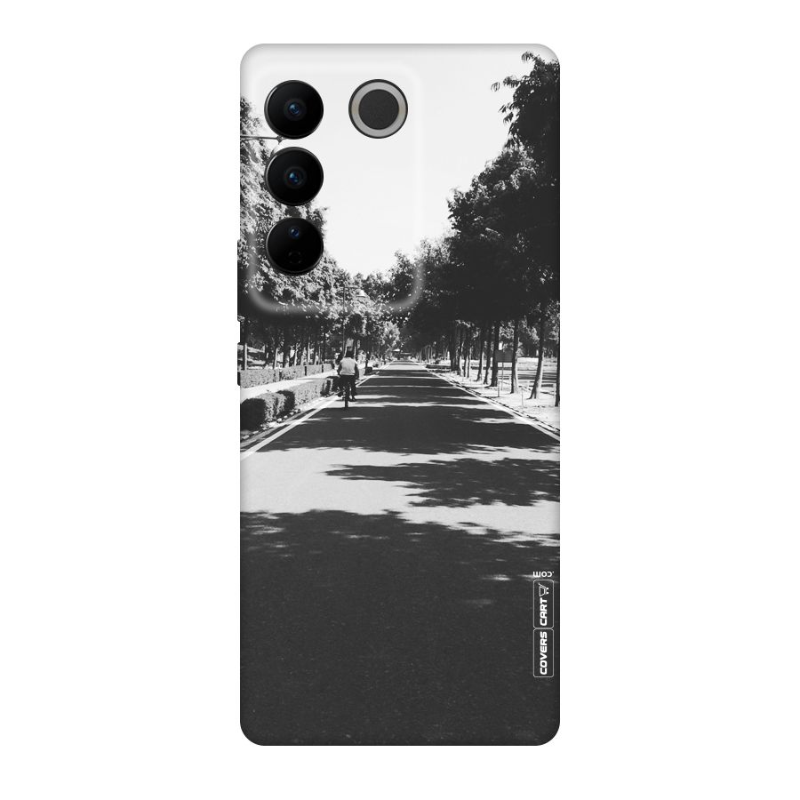 Monochrome Path Original Polycarbonate Back Case for Vivo V27