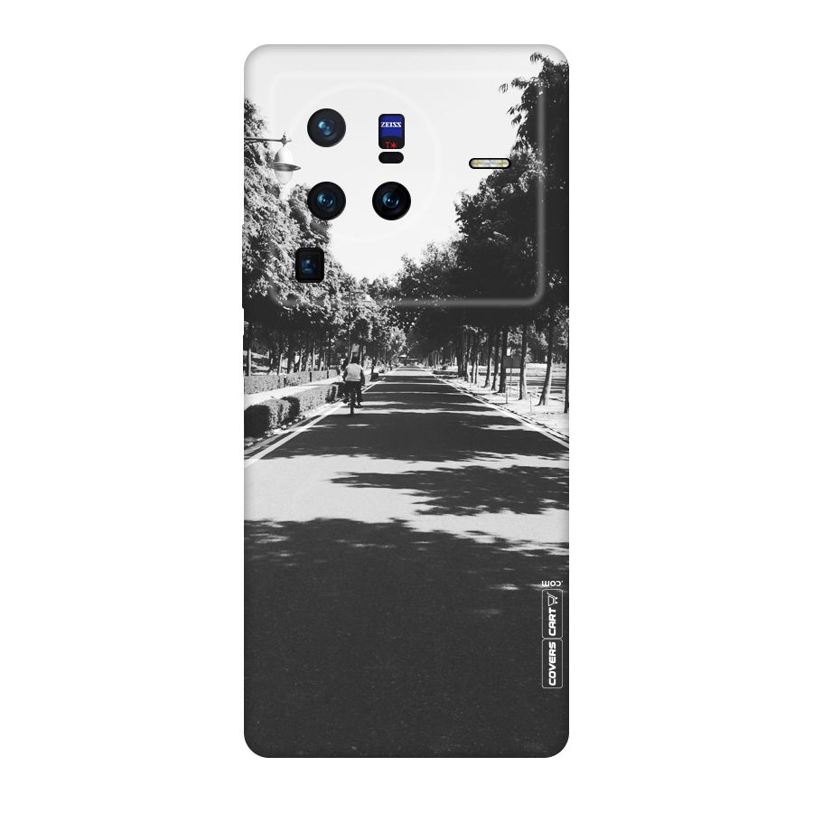Monochrome Path Original Polycarbonate Back Case for Vivo X80