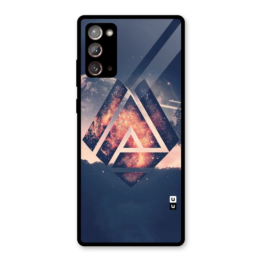 Moon Abstract Glass Back Case for Galaxy Note 20