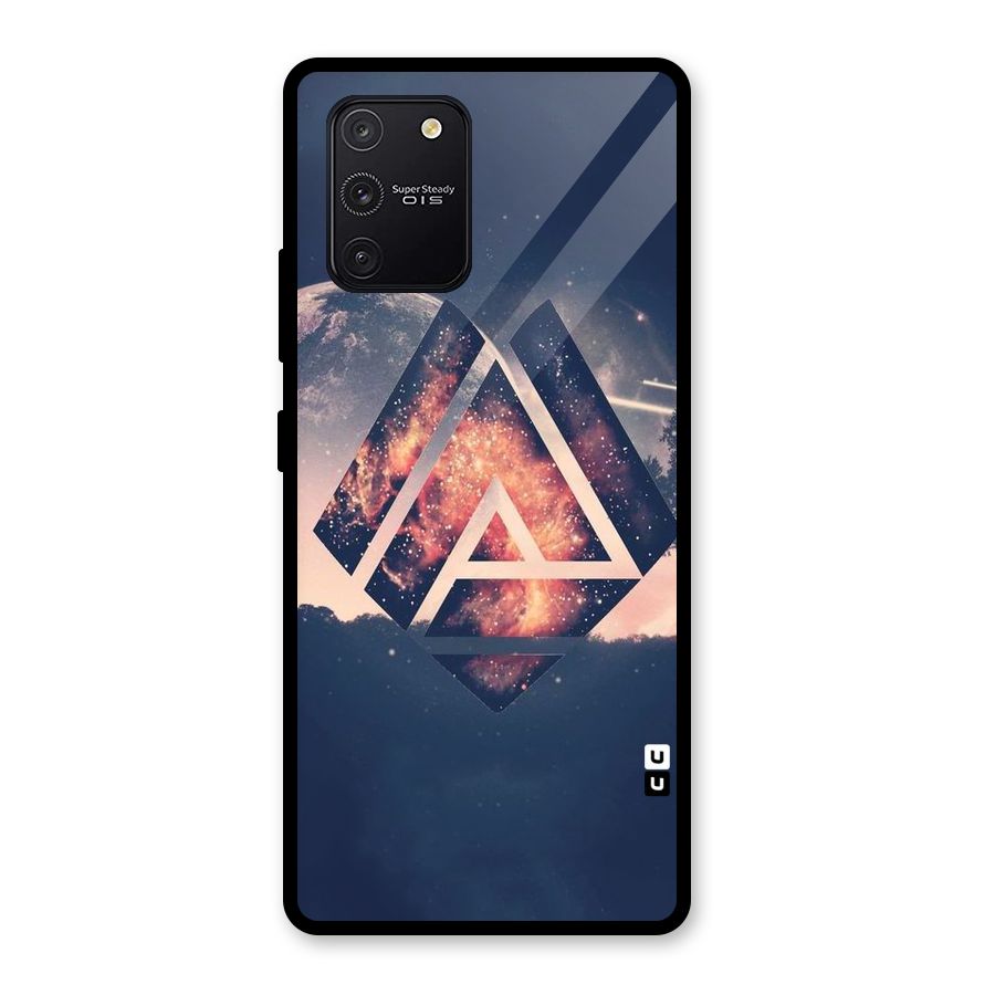 Moon Abstract Glass Back Case for Galaxy S10 Lite