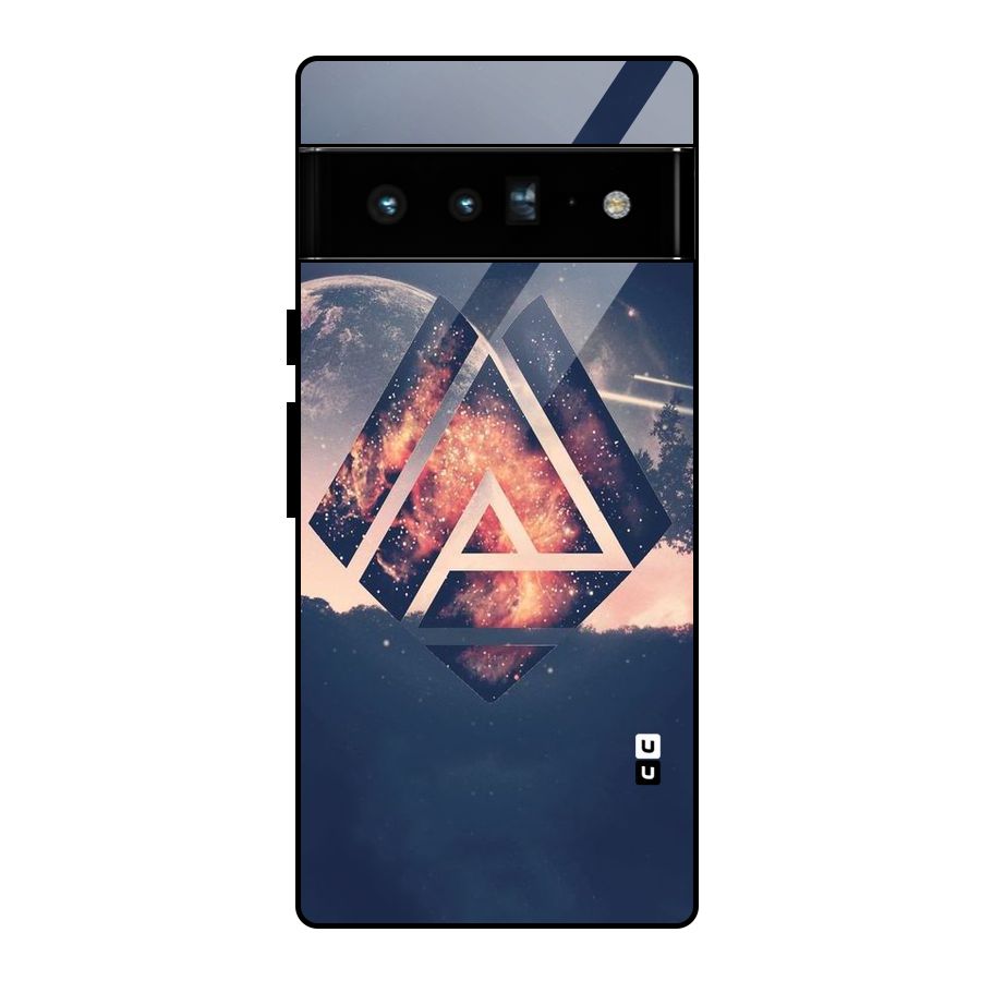 Moon Abstract Glass Back Case for Google Pixel 6 Pro