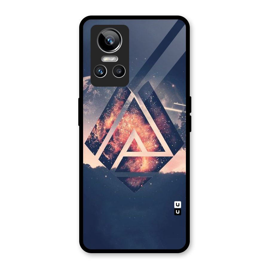 Moon Abstract Glass Back Case for Realme GT Neo 3