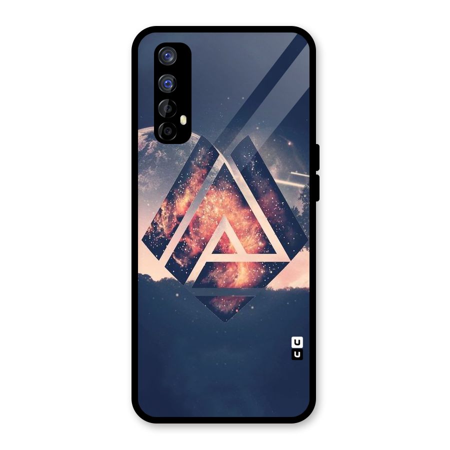 Moon Abstract Glass Back Case for Realme Narzo 20 Pro