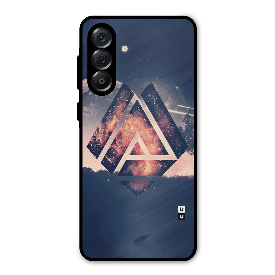 Moon Abstract Metal Back Case for Galaxy A56