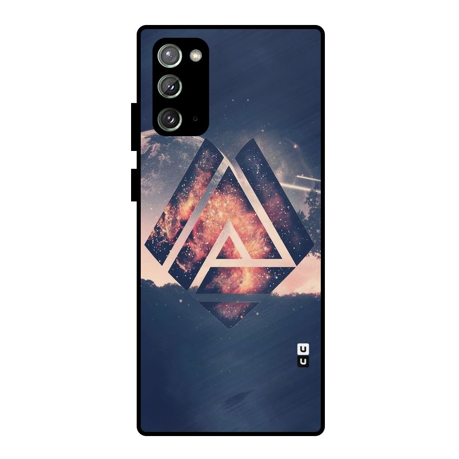 Moon Abstract Metal Back Case for Galaxy Note 20