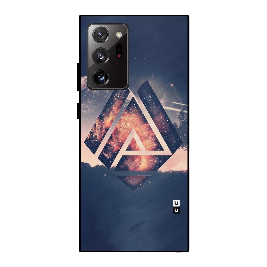 Moon Abstract Metal Back Case for Galaxy Note 20 Ultra