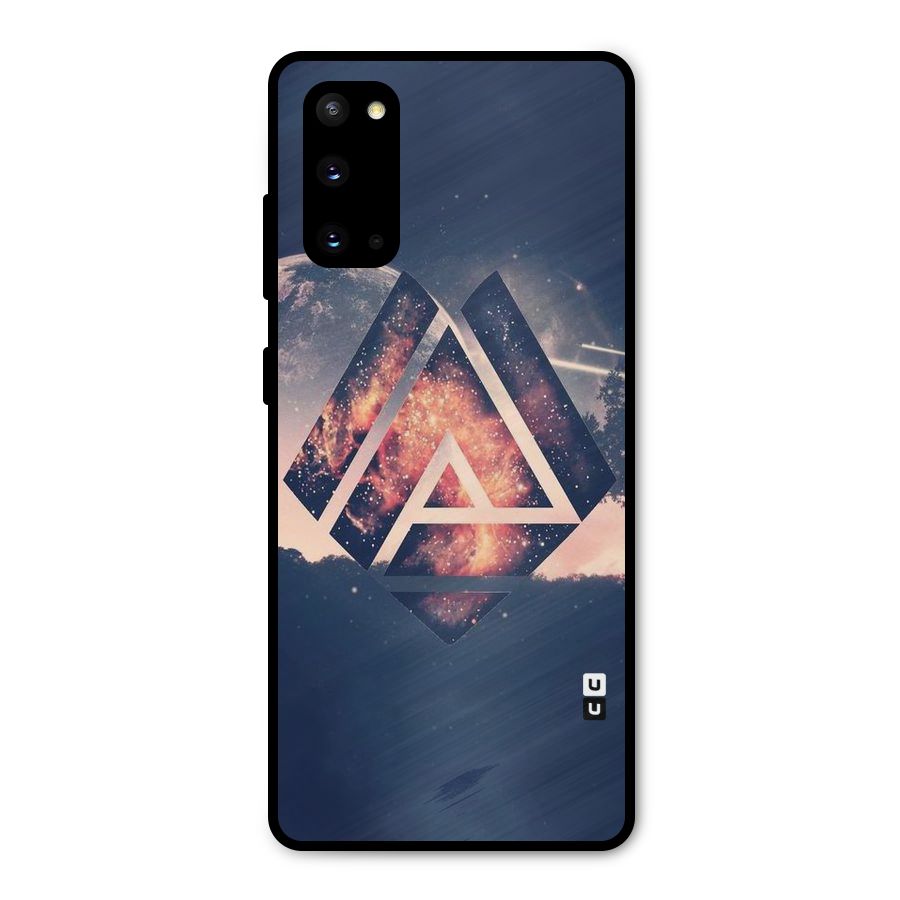 Moon Abstract Metal Back Case for Galaxy S20
