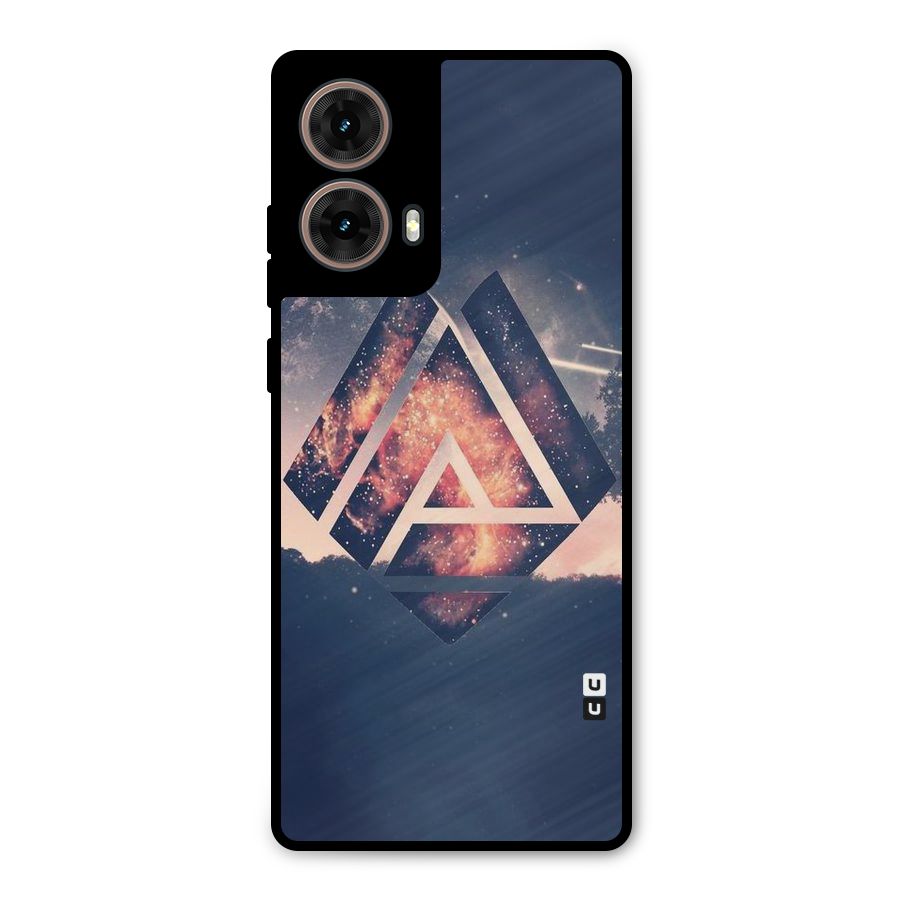 Moon Abstract Metal Back Case for Moto G85