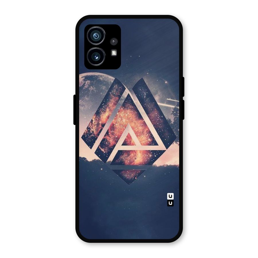 Moon Abstract Metal Back Case for Nothing Phone 1