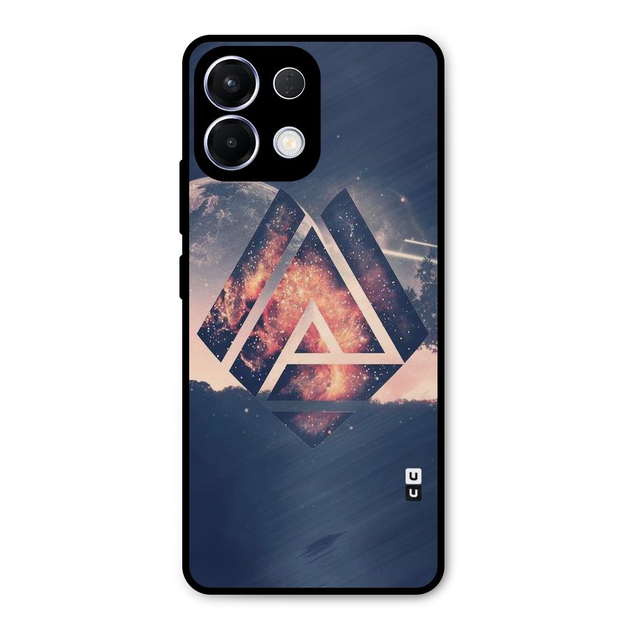Moon Abstract Metal Back Case for Oppo K13
