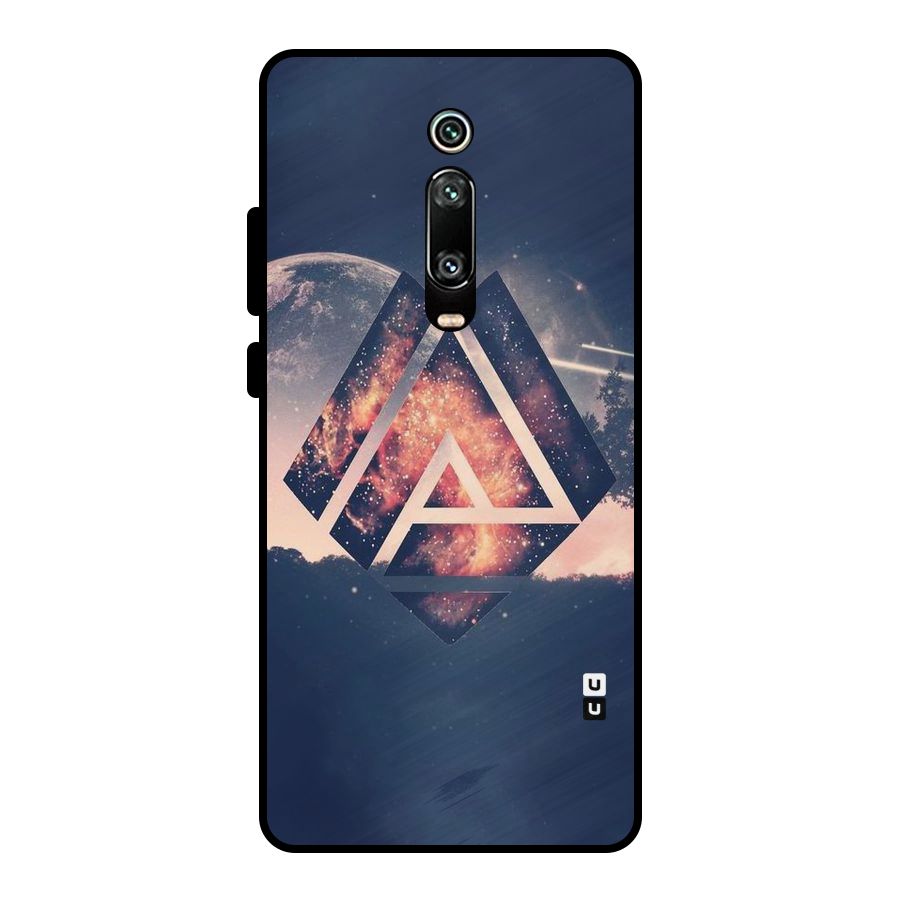 Moon Abstract Metal Back Case for Redmi K20