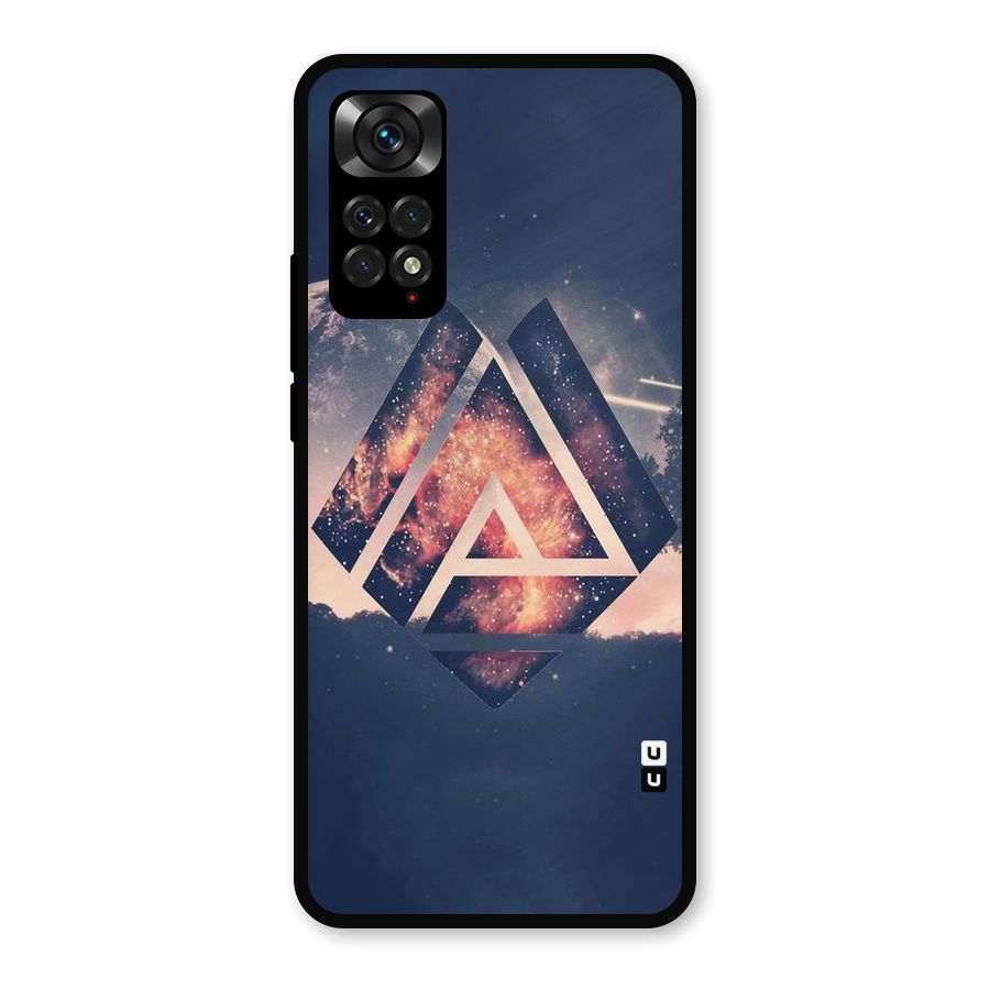 Moon Abstract Metal Back Case for Redmi Note 11s