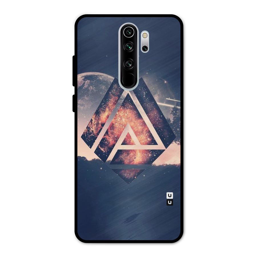 Moon Abstract Metal Back Case for Redmi Note 8 Pro