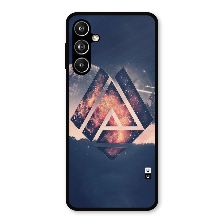 Moon Abstract Metal Back Case for Samsung Galaxy M54