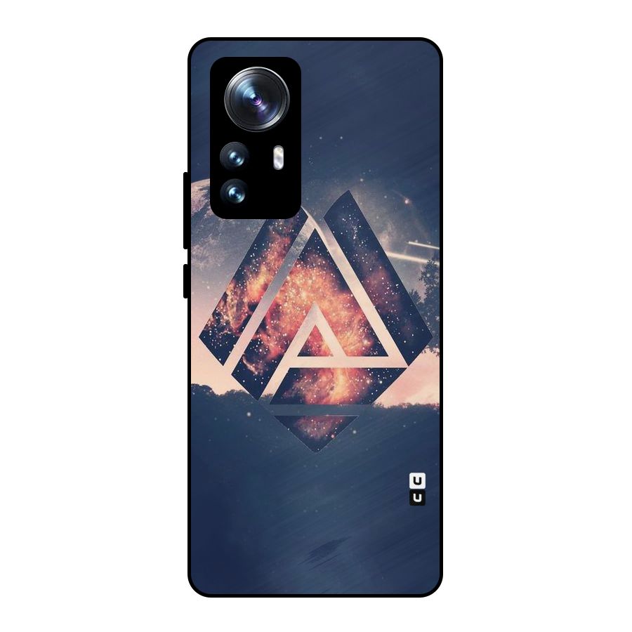 Moon Abstract Metal Back Case for Xiaomi 12 Pro