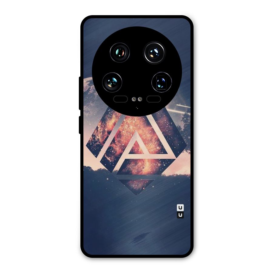 Moon Abstract Metal Back Case for Xiaomi 14 Ultra